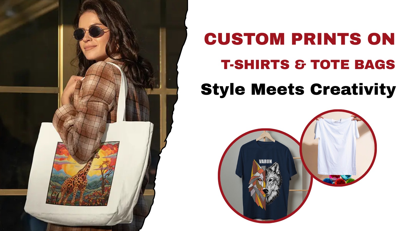 Custom Prints on T-Shirts & Tote Bags: Style Meets Creativity