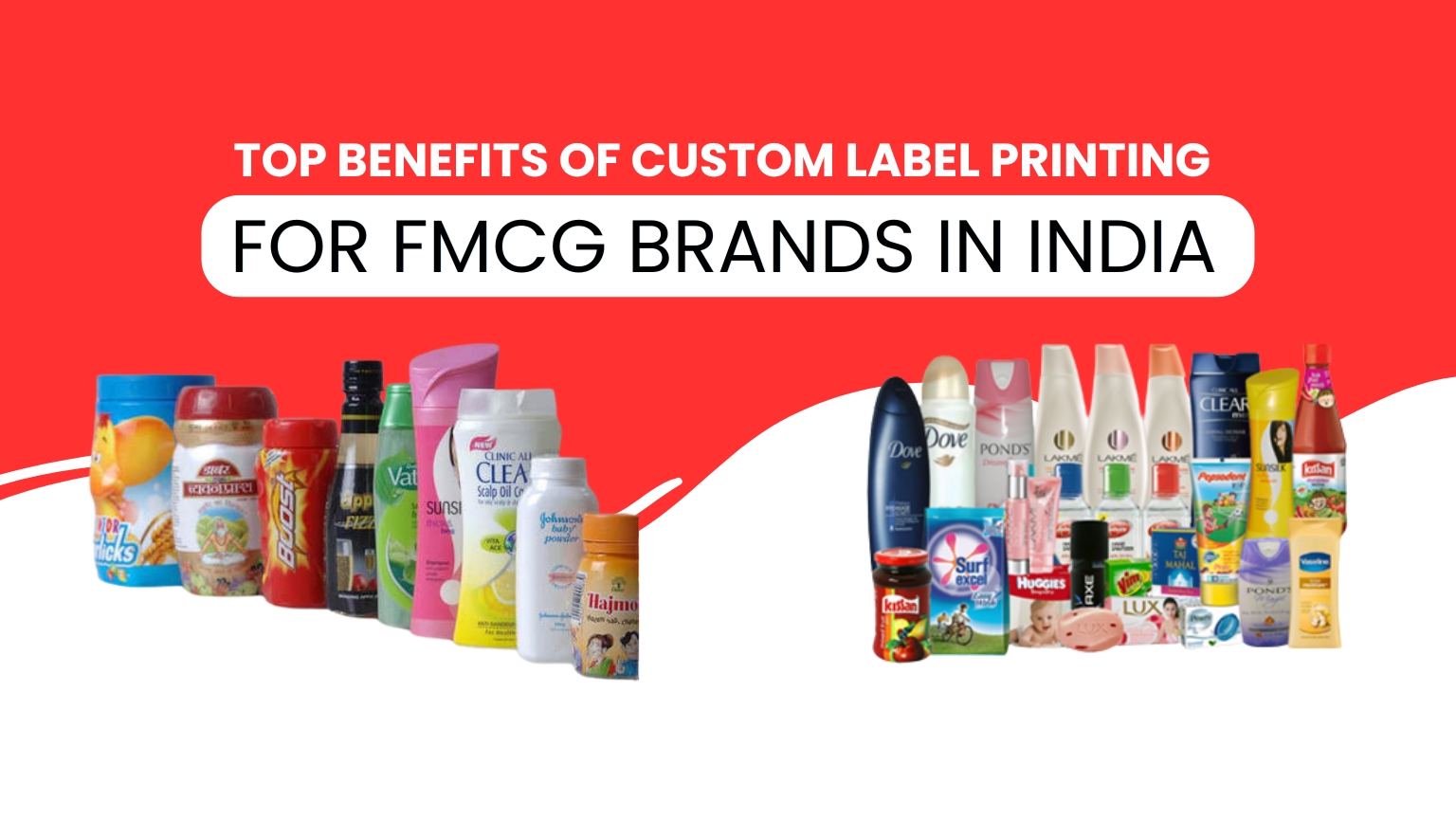 Custom Label Printing for FMCG Brands in India