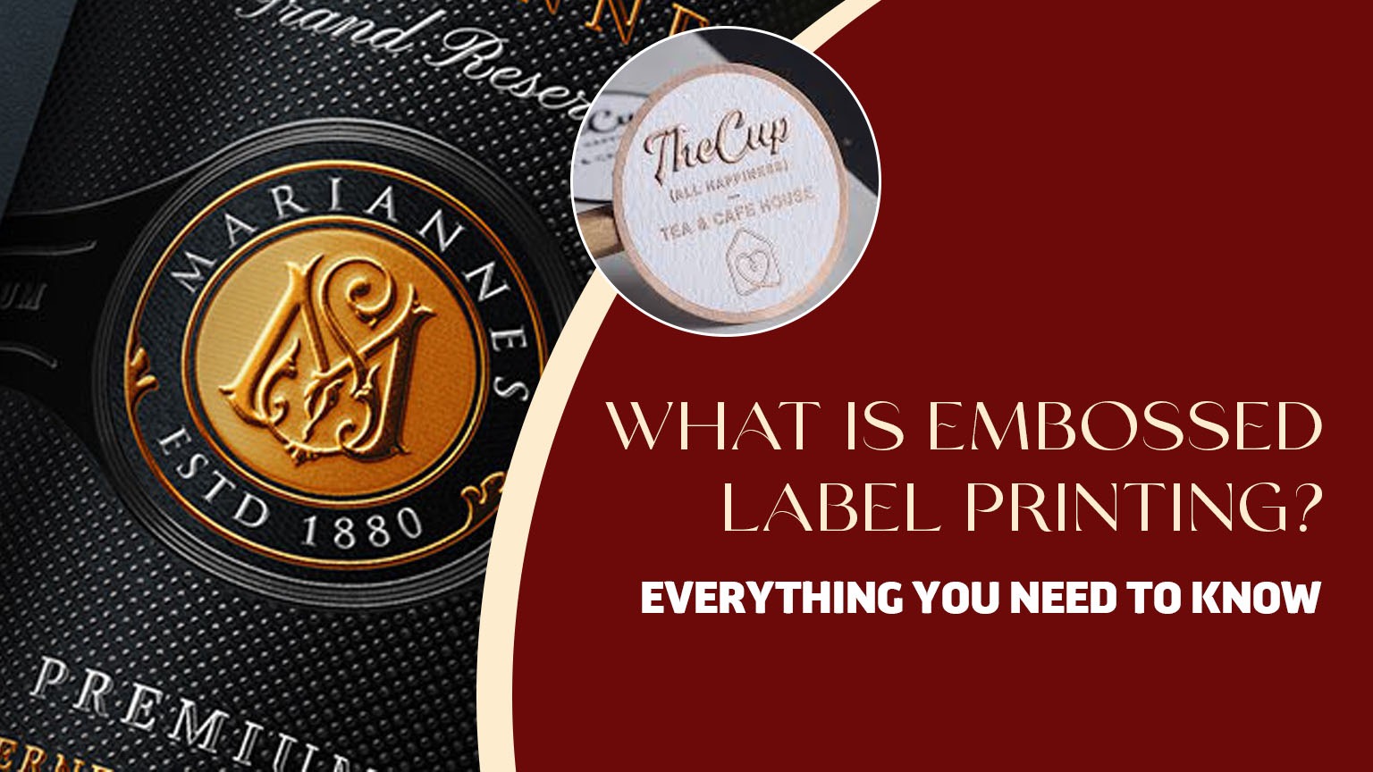 What Is Embossed Label Printing Everything You Need to Know