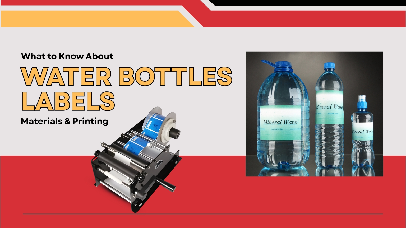 What to Know About Water Bottles Labels