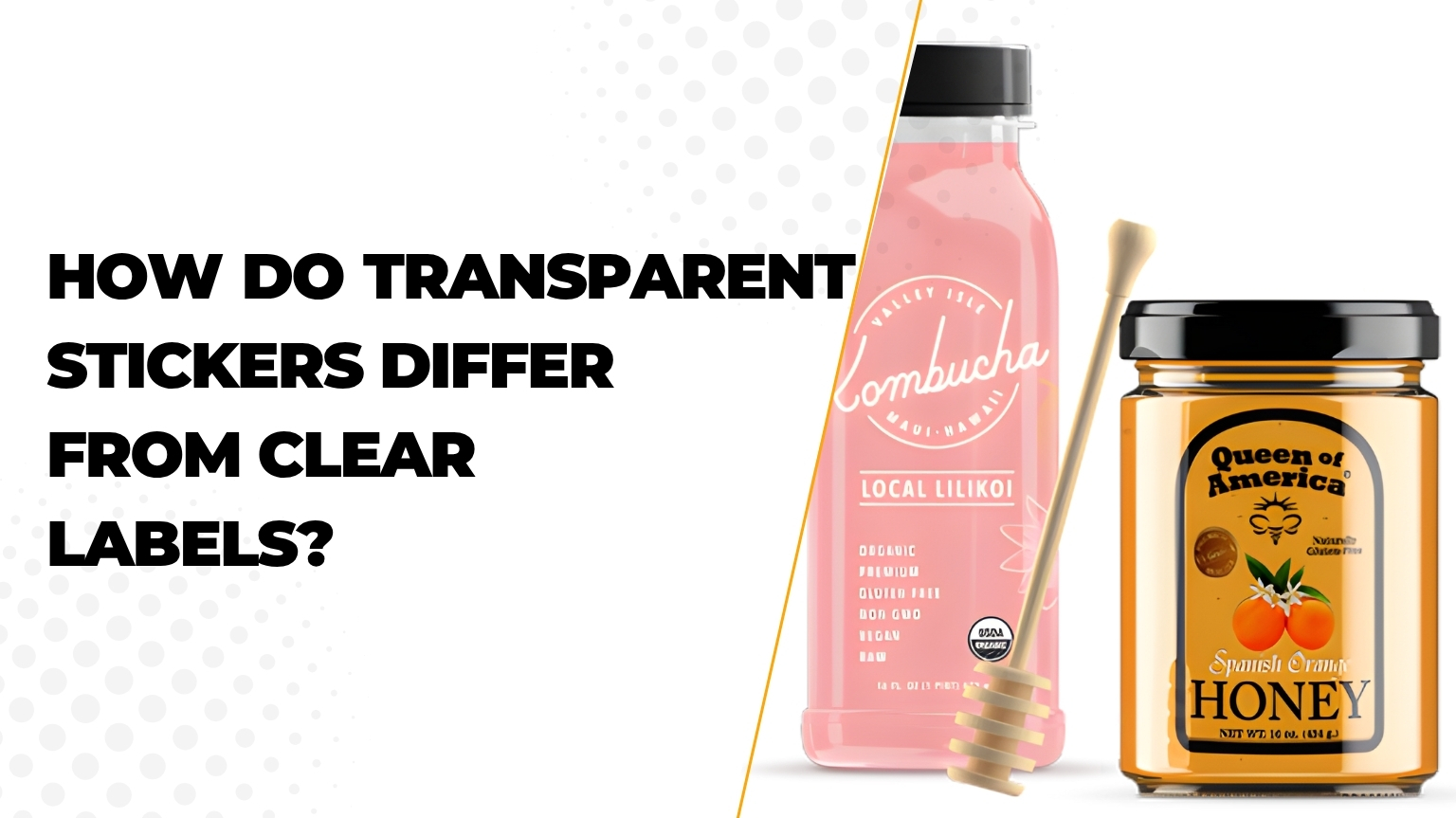 transparent stickers