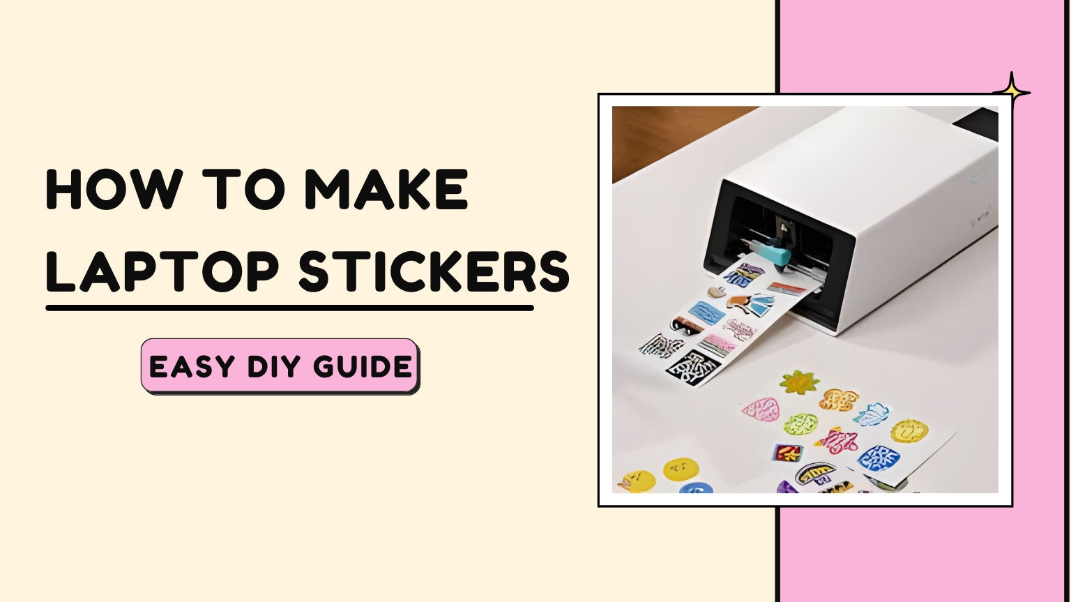 How to Make Laptop Stickers