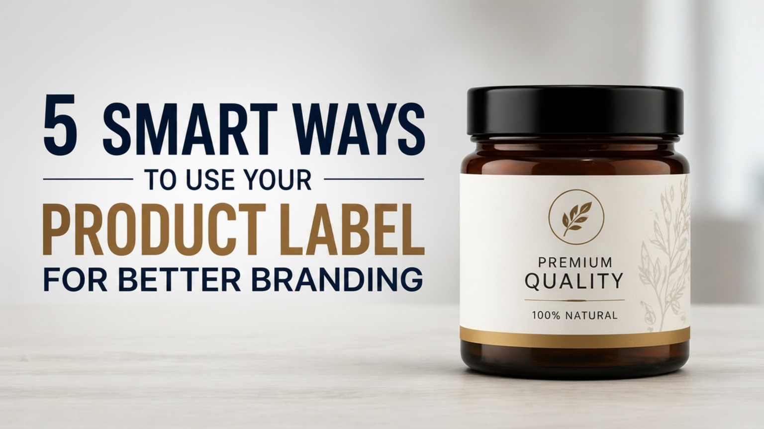 5 Smart Ways to Use Product Label for Better Branding