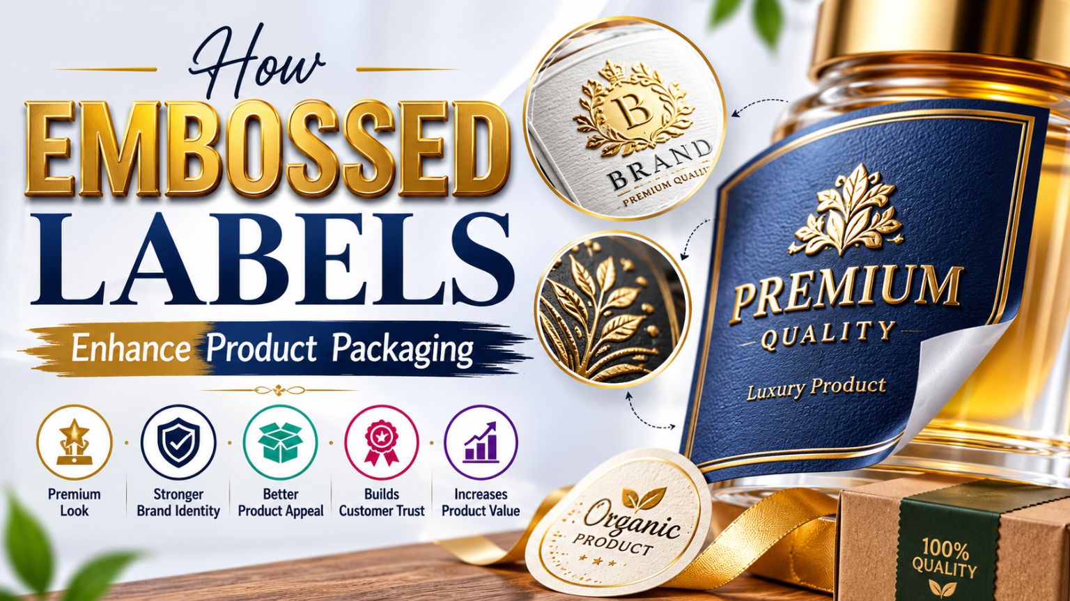 How Embossed Labels Enhance Product Packaging