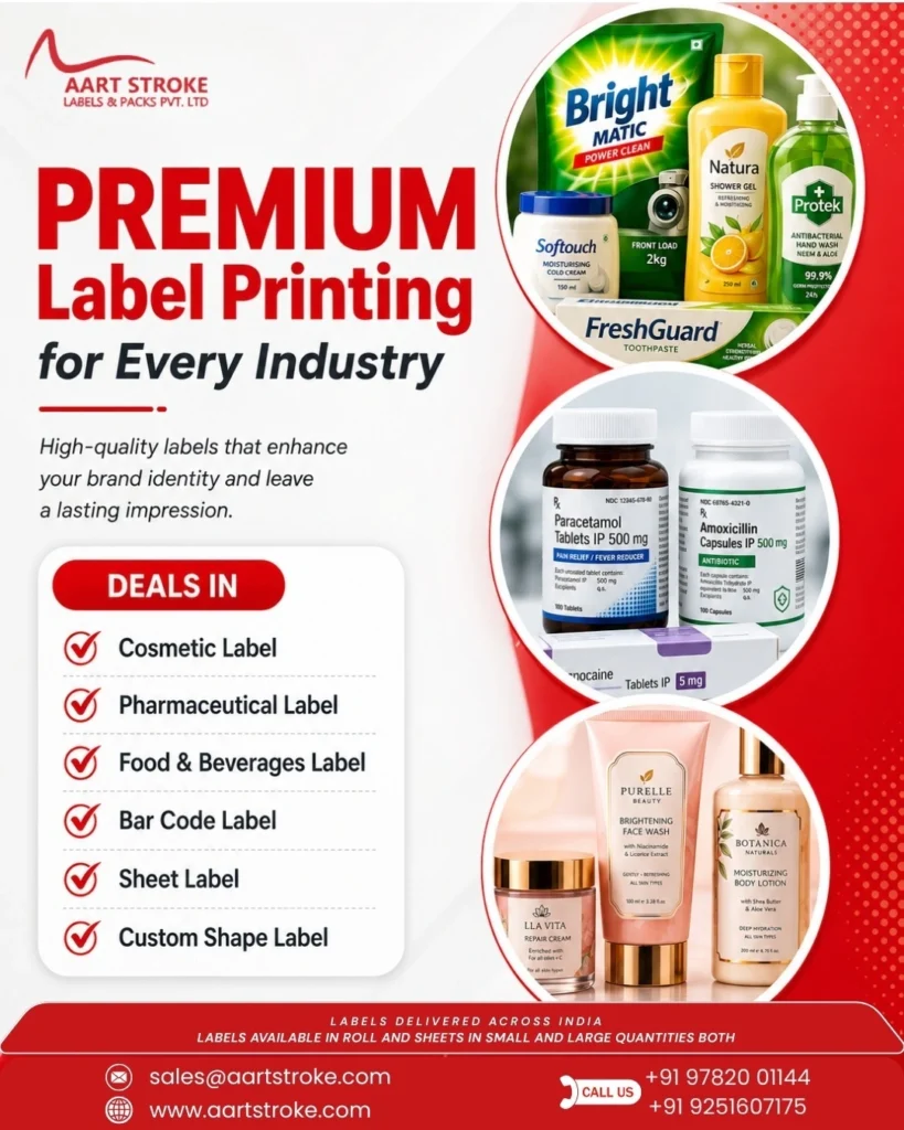 product label design