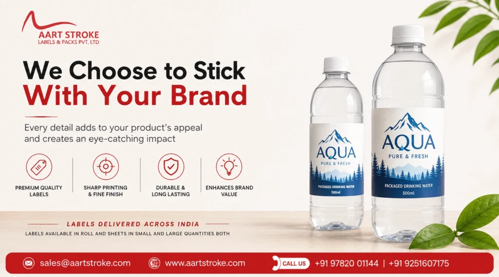 Water Bottle Label Design