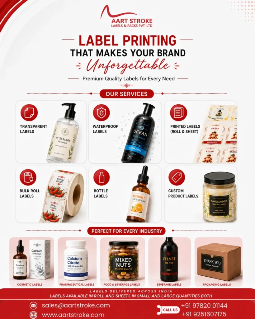 product label design